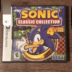 Sonic Classic Collection - Nintendo‎ DS Game Complete CIB Tested